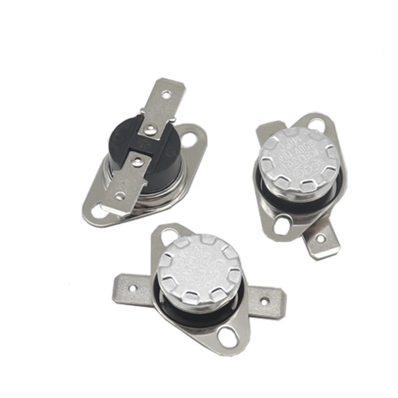 Bimetal Thermostat KSD302/KSD301 0-350C 10A250V 0C 10C 30C 40C 60C 70C 80C 90C 92C 100C 160degrees Normal Closed Open