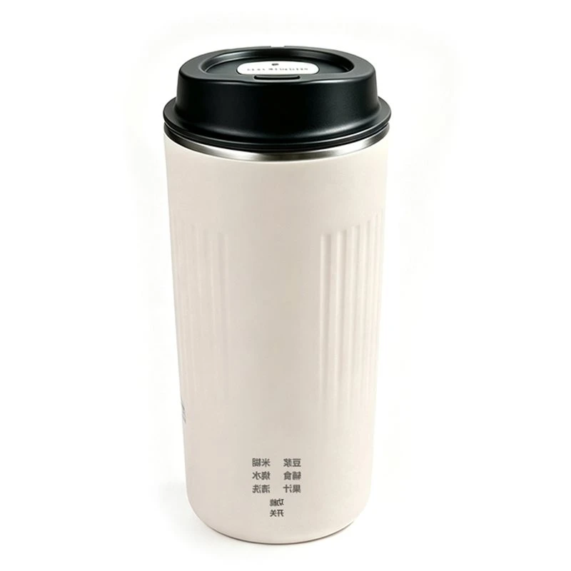 ABRG-Mini Soy Milk Maker Hot Water Boiling Kettle Wall Breaking Machine 350ML Machine EU Plug
