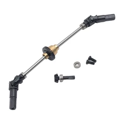 for MN D90 Metal Differential Front Rear Axle Steel Gear Drive Shaft 1/12 RC Car Upgrade Parts