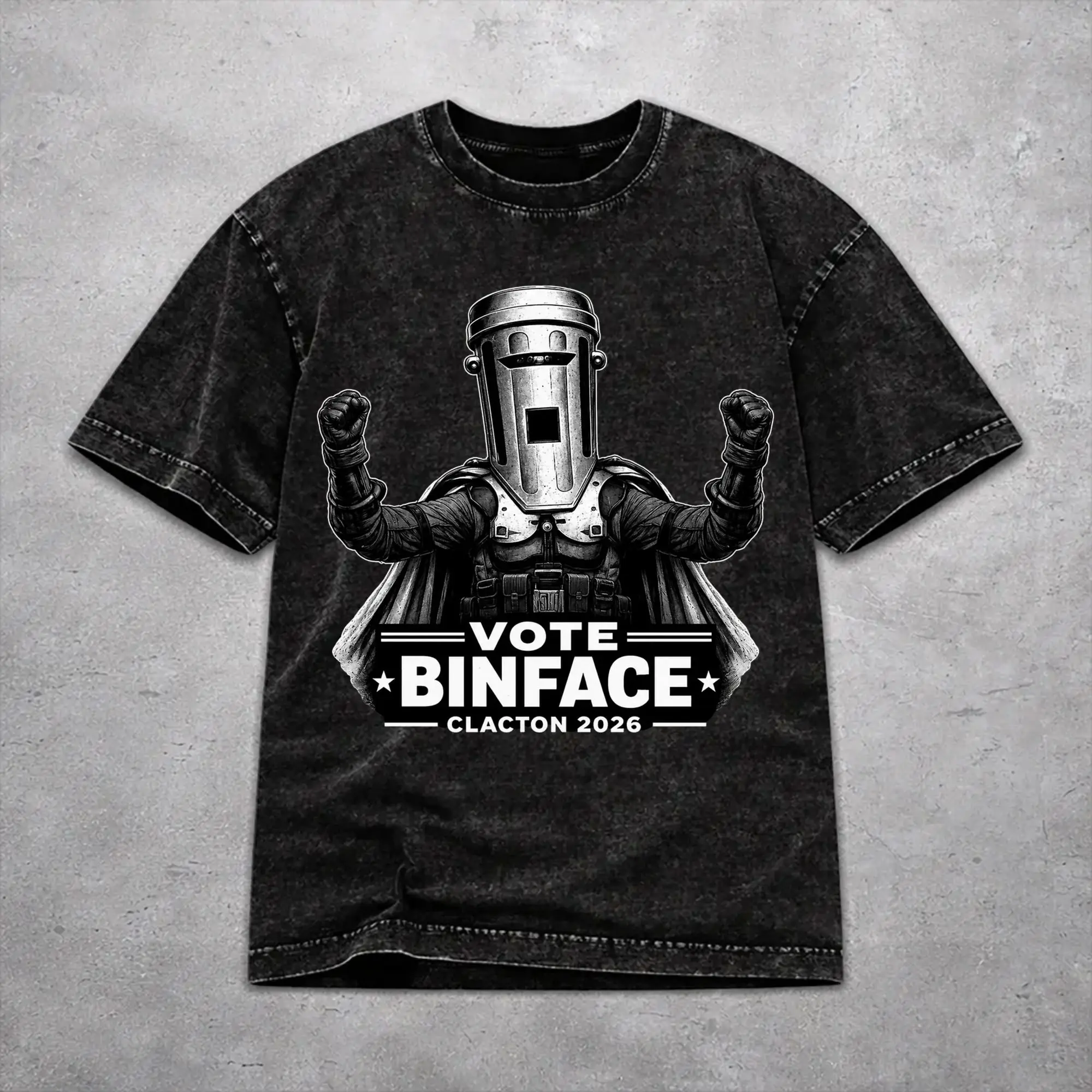 Women Men Vote Count Binface For Prime Minister  T Shirt Printed Vintage Washed  Retro Outfit Tees