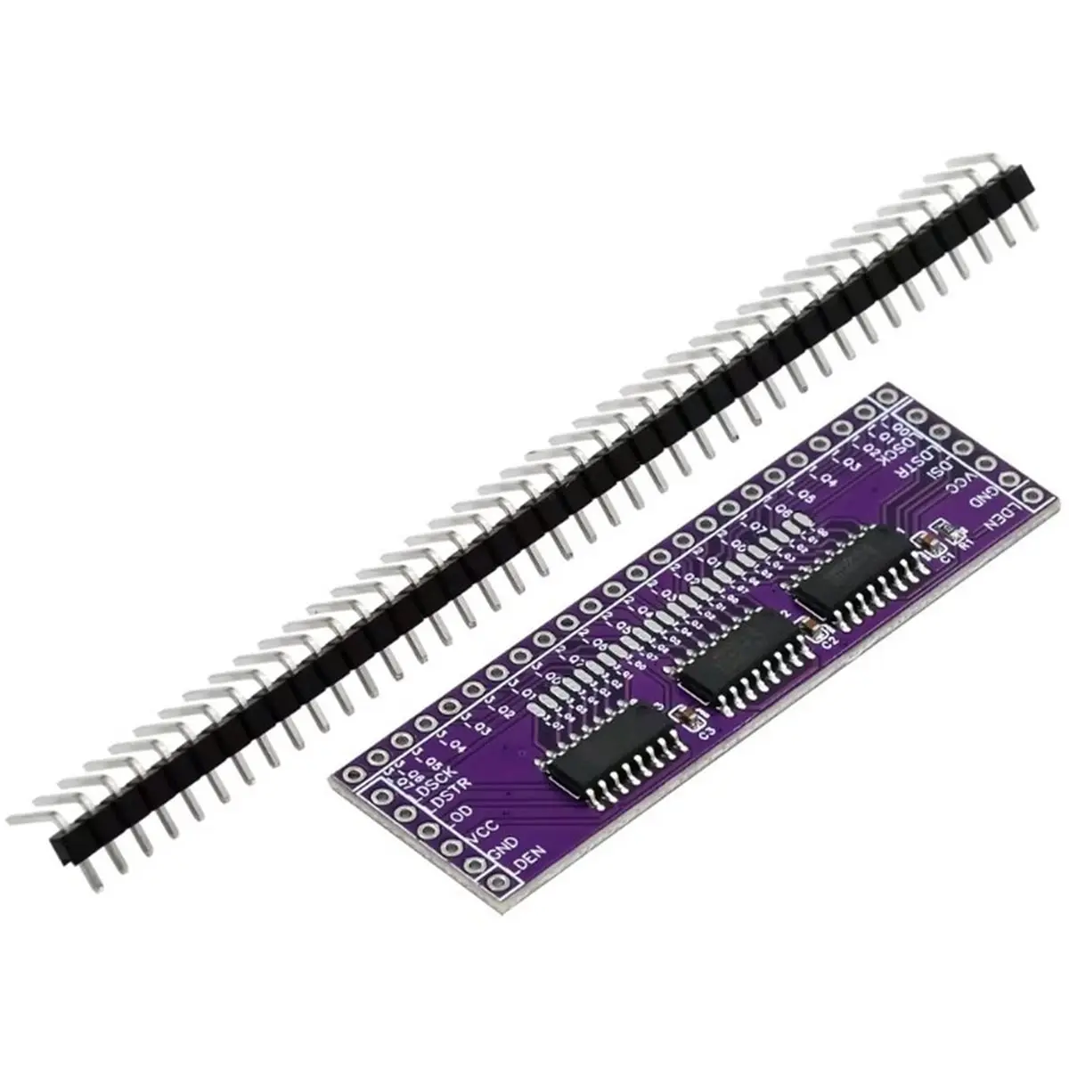 4pcs 74HC595 Serial to Parallel IO Expansion Module 3 to 24 Pin Output Expansion for Microcontroller LED Control