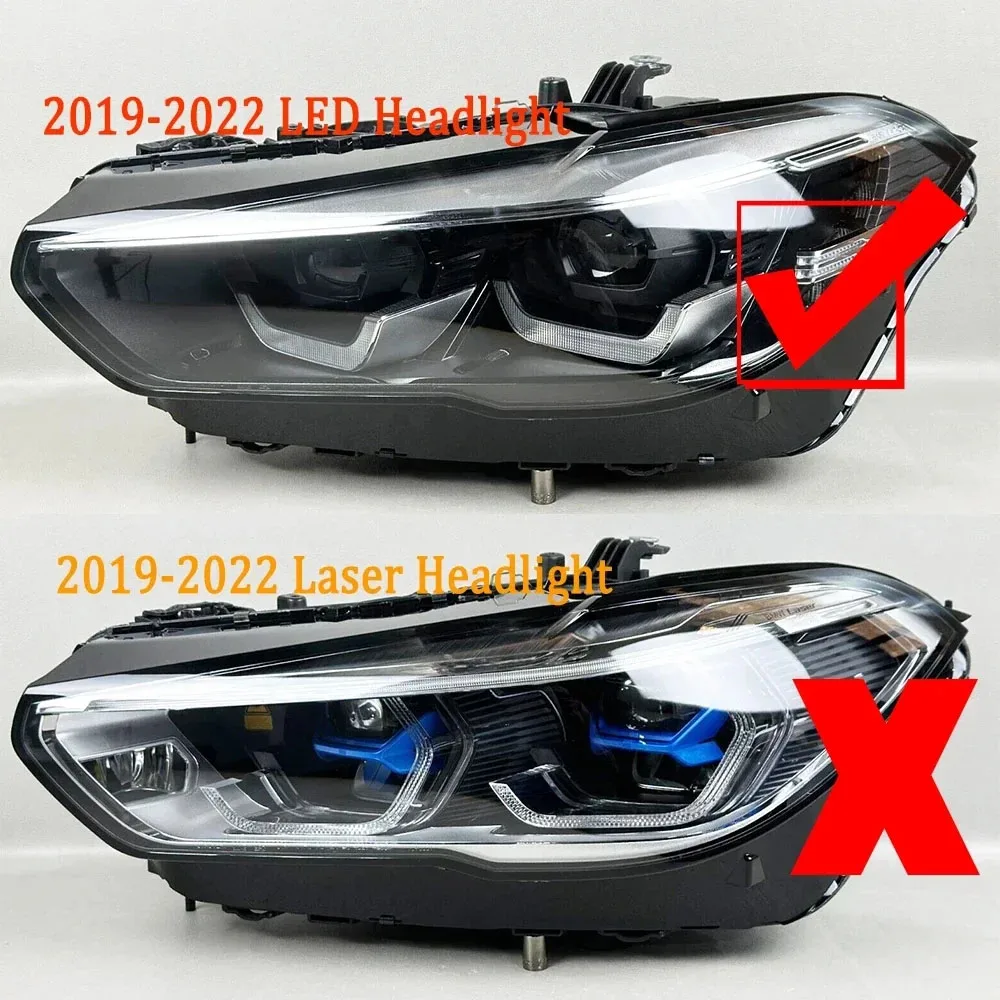 RGBW Multicolor DRL Modules Wth Heat Sink For BMW X5 G05 X6 G06 2019-2021 25dX 40i M50iX SUV for LED Headlights Non laser