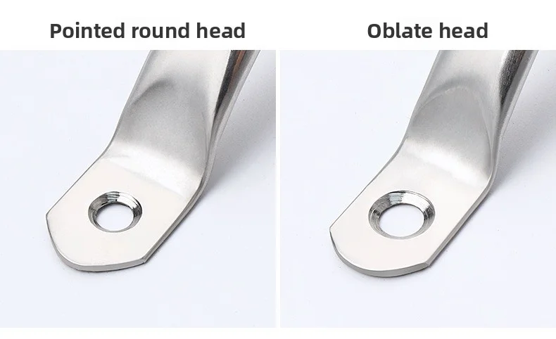 2/4/6 Stück Edelstahl-Türgriffe Schrankknöpfe Silber Schubladenknöpfe Küchenschrankgriffe 78mm 95mm 105mm 128mm im antiken Stil – Detail 8