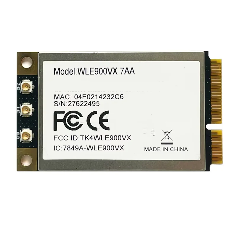 

Изысканный модуль WIFI, двухдиапазонный, 2,4G/5G, 3X3 MIMO, 1300 Мбит/с, 802.11Ac, QCA9880, набор микросхем WLE900VX 7AA, двухдиапазонный промышленный