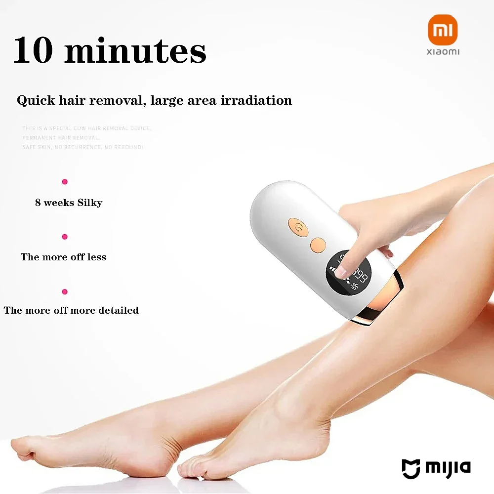 

Xiaomi official vgr Choice-Flashes Laser Epilator Permanent IPL Photoepilator, Hair Removal, Painless Electric Machine, Hot Sale