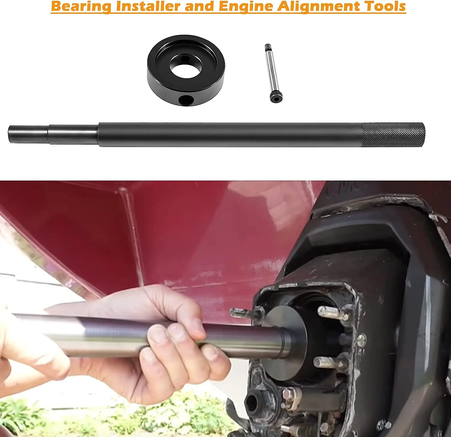 TM Gimbal Rolamento Extrator, Removedor, Rolamento Instalador, Alinhamento Ferramenta, Fit para Mercruiser, Alpha, Alpha 1, MR, Bravo, OMC, Volvo