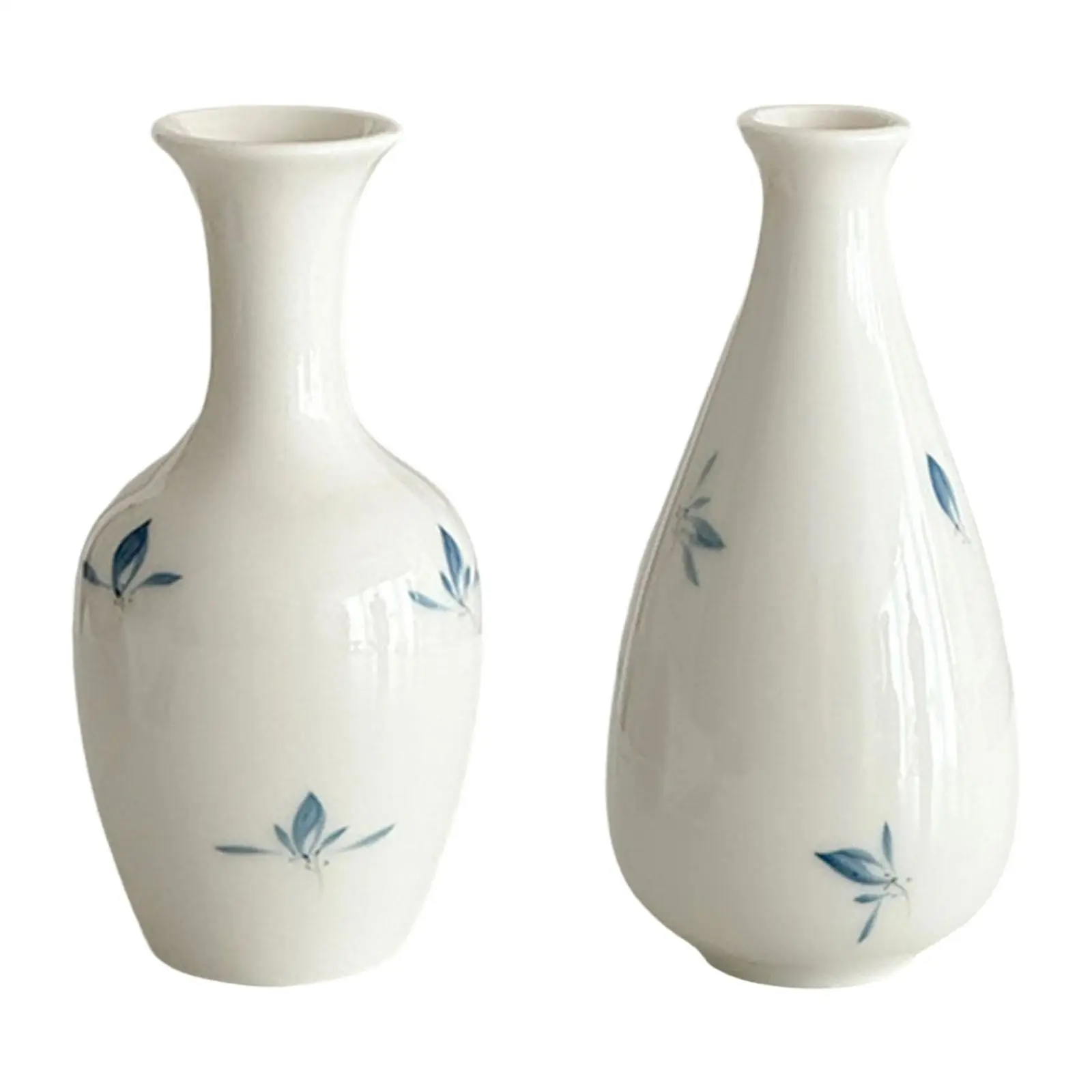 

Bud Vase Ceramic Decors Traditional Farmhouse Rustic Flower Vessel Floral Vase for Flowerpot Office Living Room Tabletop Desktop