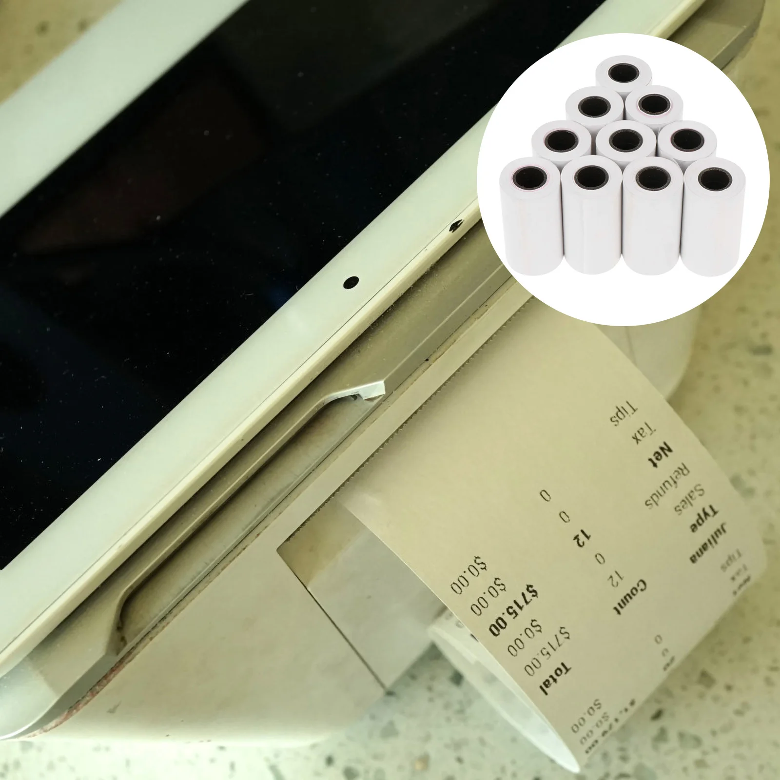 : Carta per registratore di cassa