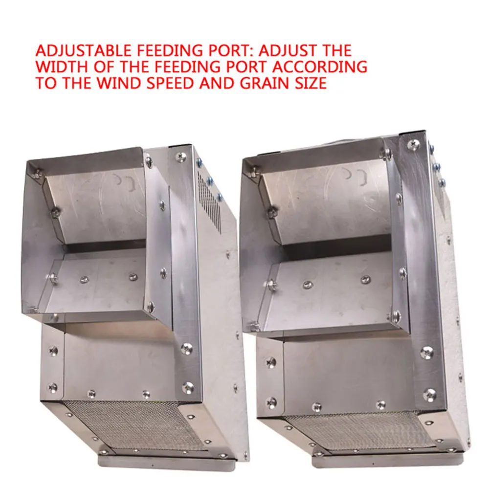 Electric Grain Throwing Machine Screening Machine Shelling Separator Machine Bird Grain Shell Blowing Machine