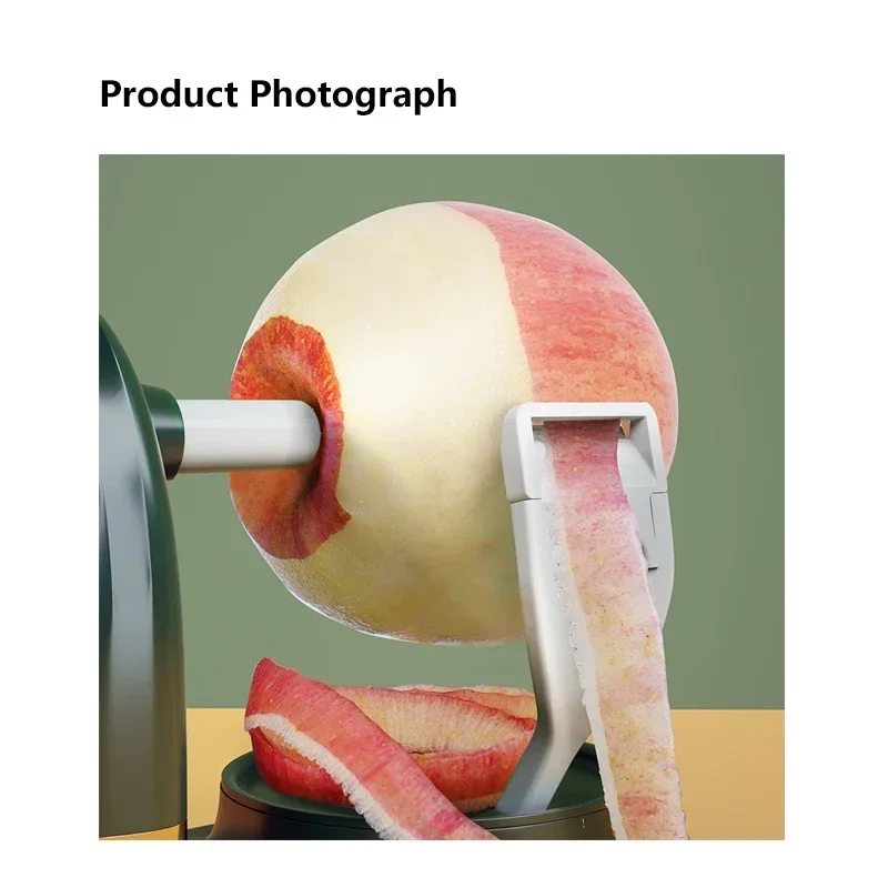 Hand-cranked fruit peeler automatic multi-function peeler household fruit planer stainless steel