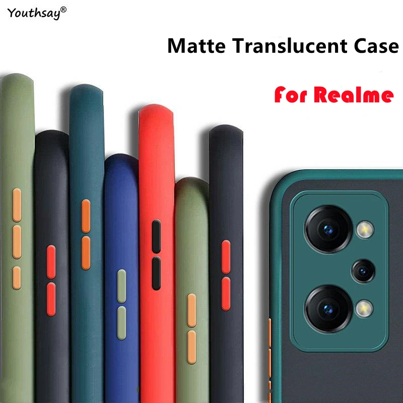 Matte Case For Realme GT Neo 3T Case For Realme GT Neo 3T Neo2 Cover Funda Shell Capa Shockproof Phone Bumper For Realme GT Neo2