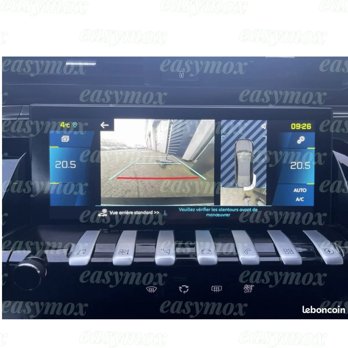 10 Inch 9817435380 LCD DISPLAY for Peugeot 508 Navigation GPS Multimedia Information Screen 2019 2020 2021 2022