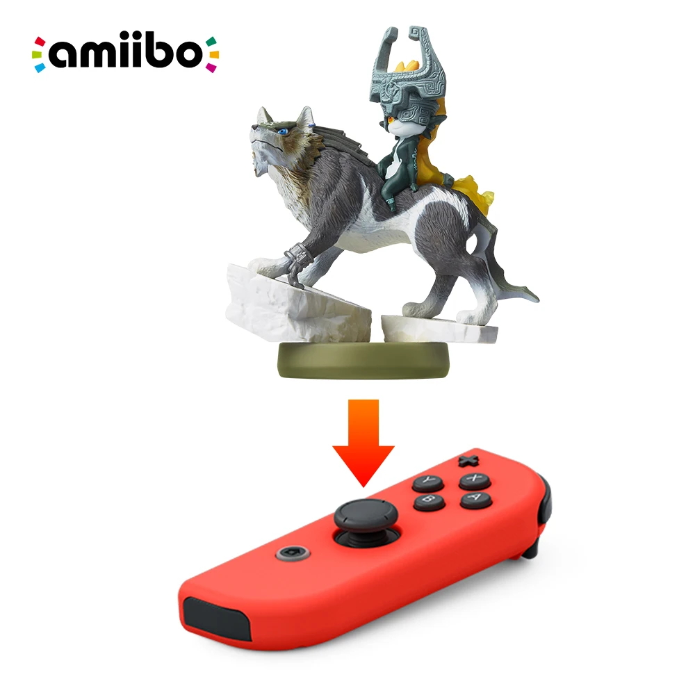 Nintendo Amiibo Figure - 20 hearts Wolf Link - The Legend of Zelda