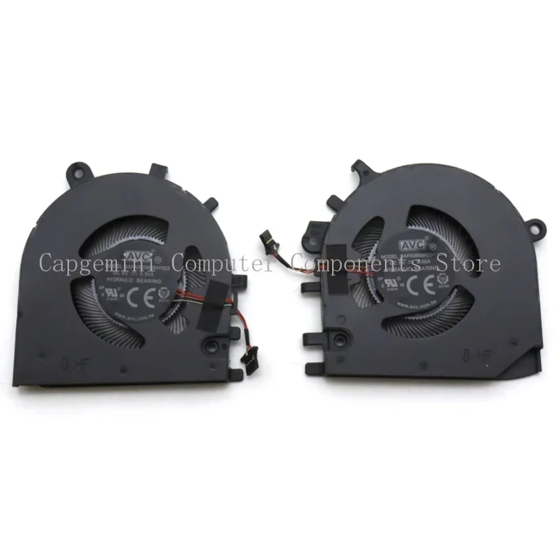 Novo ventilador CPU GPU DC5V para IdeaPad Pro 5 14IRH8 83AL Pro 5 14APH8 Pro 5 14ARP8