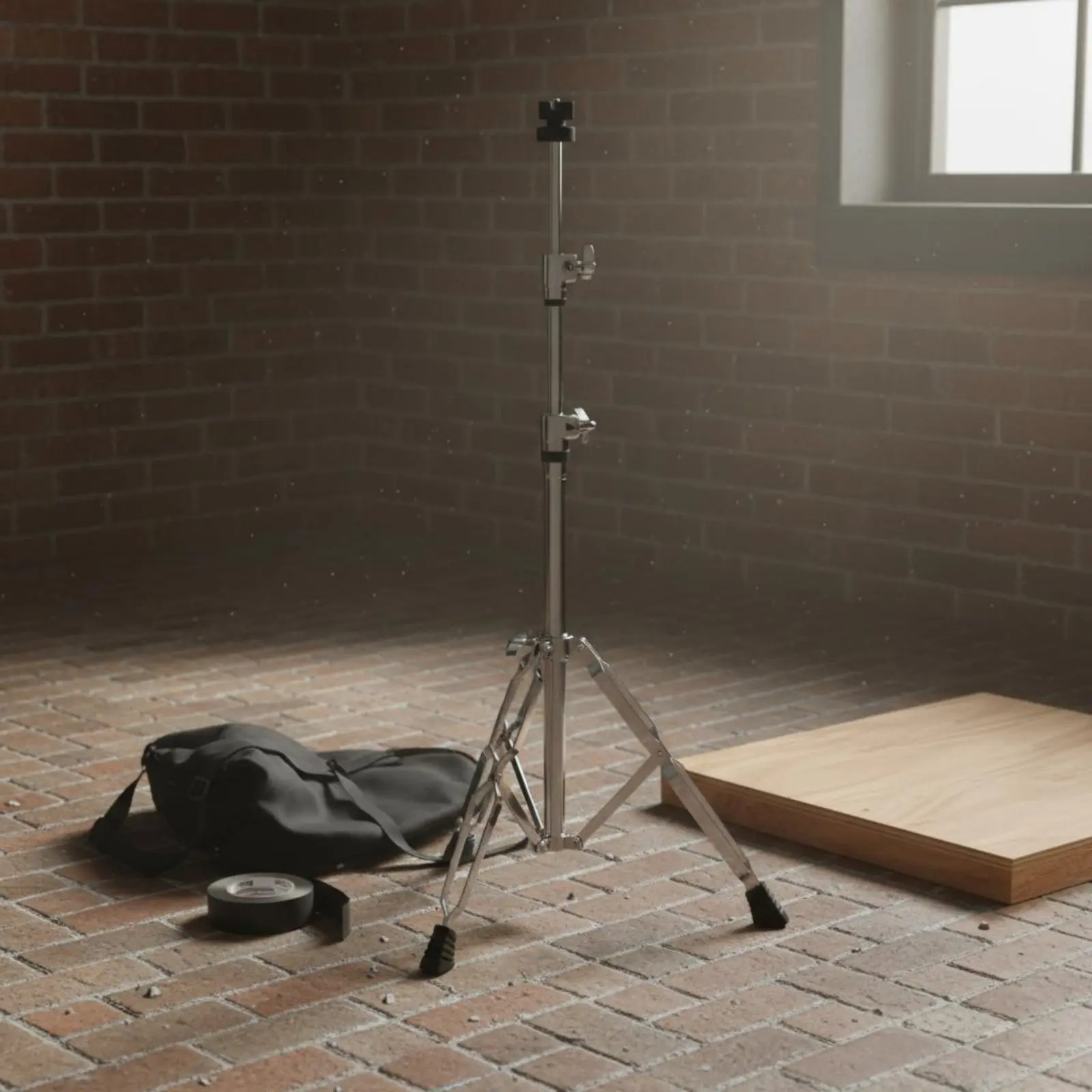Adjustable Snare Drum Stand Easy to Assemble Standing Snare Drum Stand Music Accessory Stable Construction