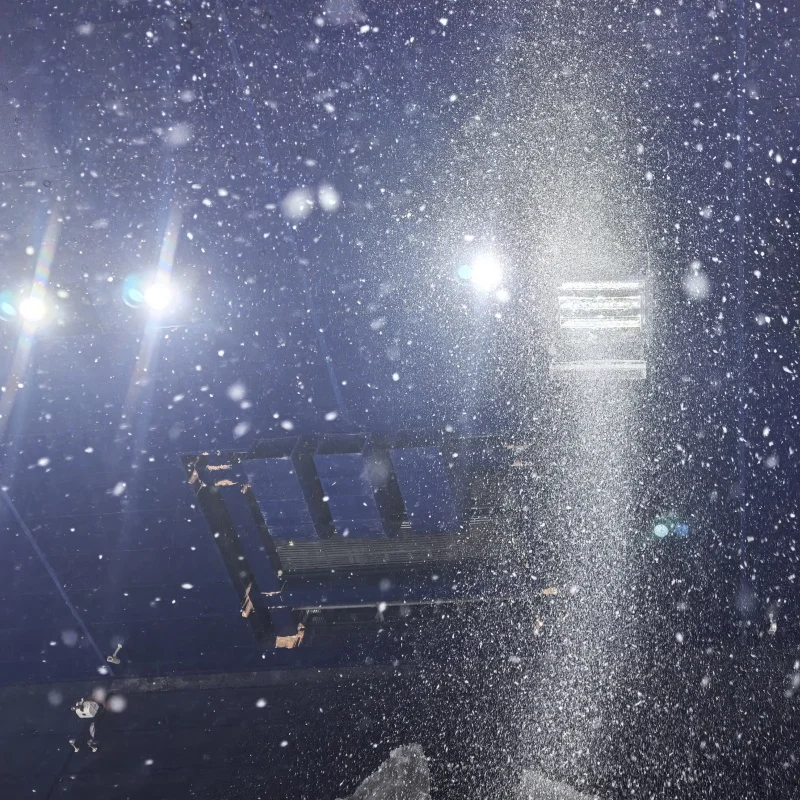 آلة تساقط الثلوج الذكية NP-4000 4000 كجم/يوم آلة صنع الثلوج الذكية للتحكم عن بعد 20 ㎡ منطقة مستقرة هادئة #3