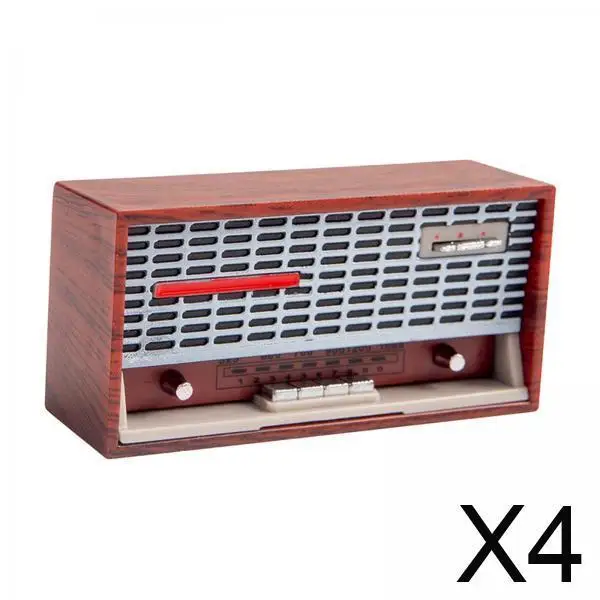 

Realistic Miniature Dollhouse Gramophone Recorder Toy 1 12 Scale ABS Plastic Furniture for OB11 Dolls Decor