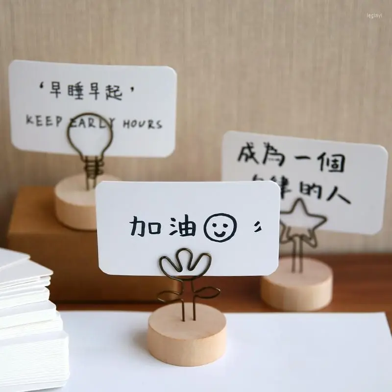 Memo Pad Lomo Card Blank Small Message Pinyin English Word Simple Krah Paper White 100 Pcs Each Boxes