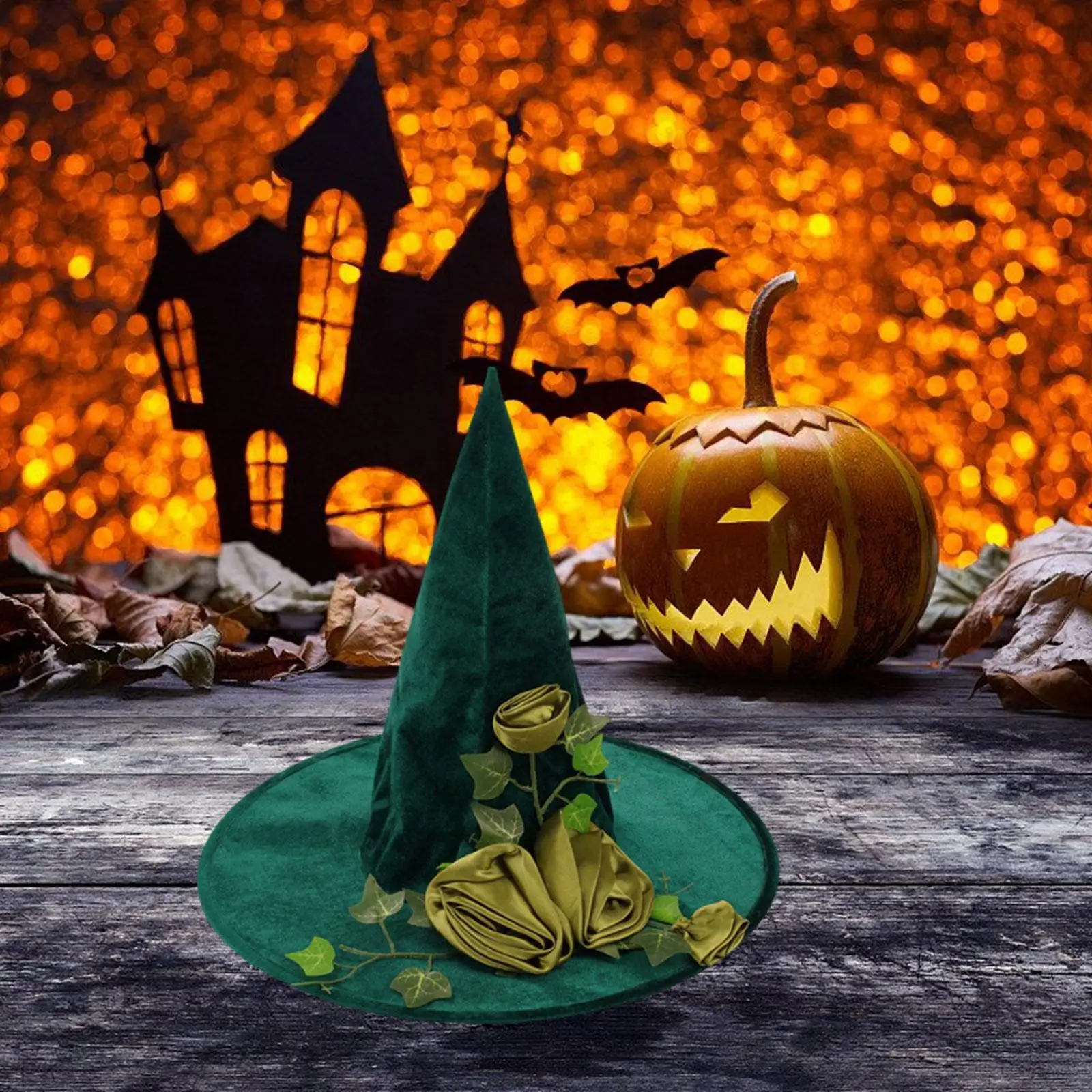 

Wizard Hat Comfortable Headwear Accessories Headpiece Adults Cap Halloween Decor for Show Stage Cosplay Carnival Dressing up