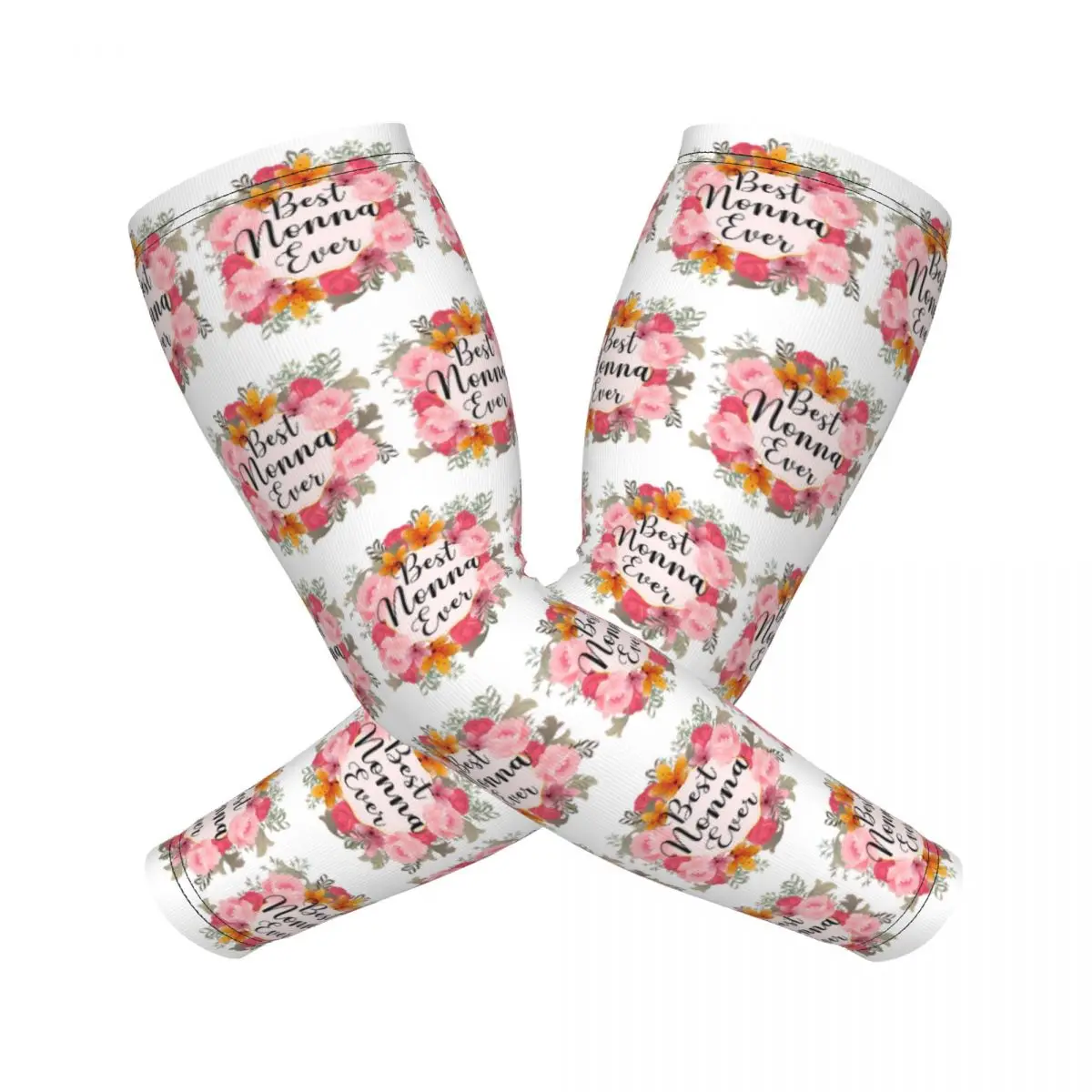 Beste Nonna Ever – Lustige Oma-Mutter-Armstulpen für Männer und Frauen, Sonnenschutz, UV-Schutz, Tattoo-Abdeckung, Sport, kühlend, Radfahren