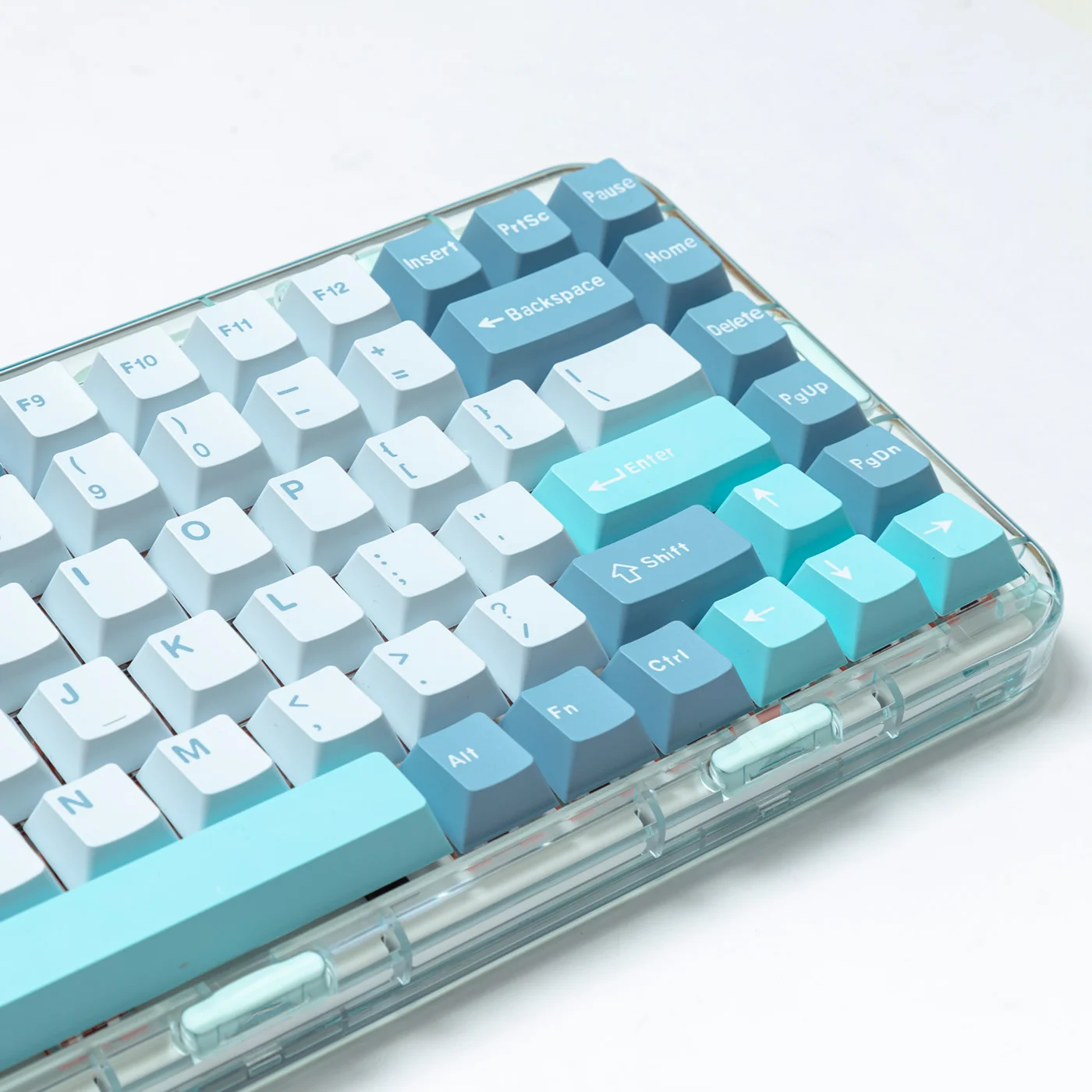 Fischio Keycap Processo bicolore Testa rasata Altezza originale PBT Spazio diviso 68 75 87 980