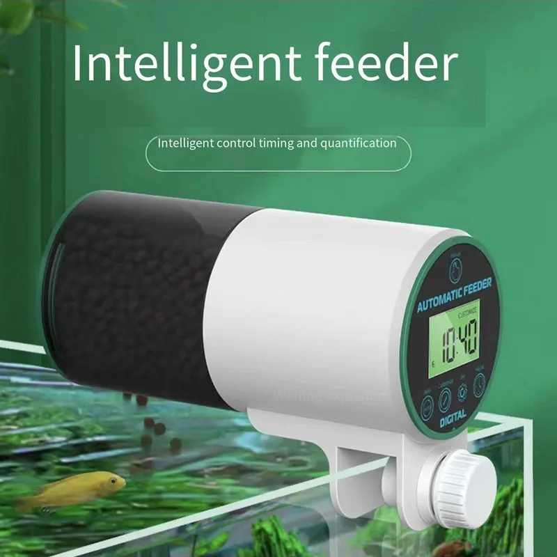 

Fish tank automatic feeder intelligent timing fish tank fish feeder small closed aquarium food feeder fish tank accessories