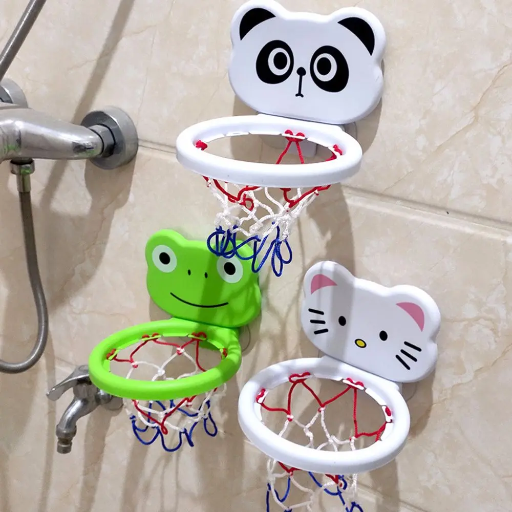 Jouets de Douche, Jeux de Tir à l'Eau avec 3 Jouets IkBath, Panneau Arrière de Basket-Ball, Ensemble de Jeu d'Eau pour Baignoire, mir de Tir