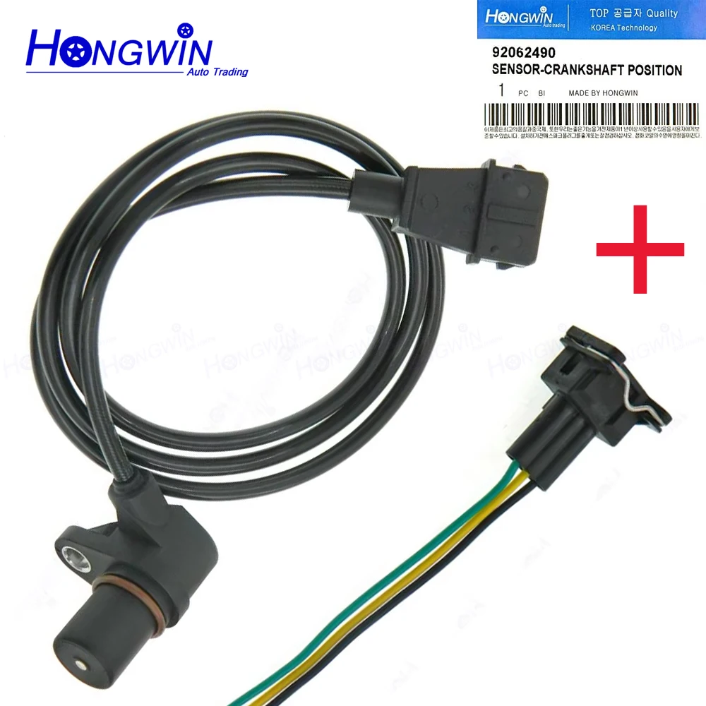 92062490 Crankshaft Position Sensor For CChevrolet Opel Astra F Omega Vauxhall 900 9000 SAAB 9-3 1994~2011 0261210128 CS0086