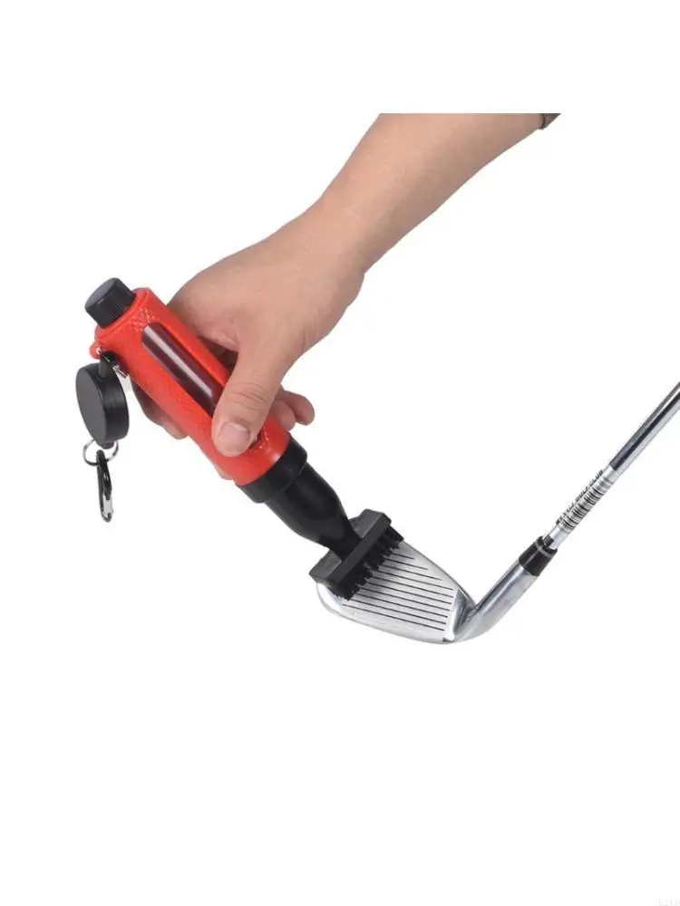 

Manual Golf Tool Brush Golf Trainings Aid Brush Ergonomic Golf Club Cleaner
