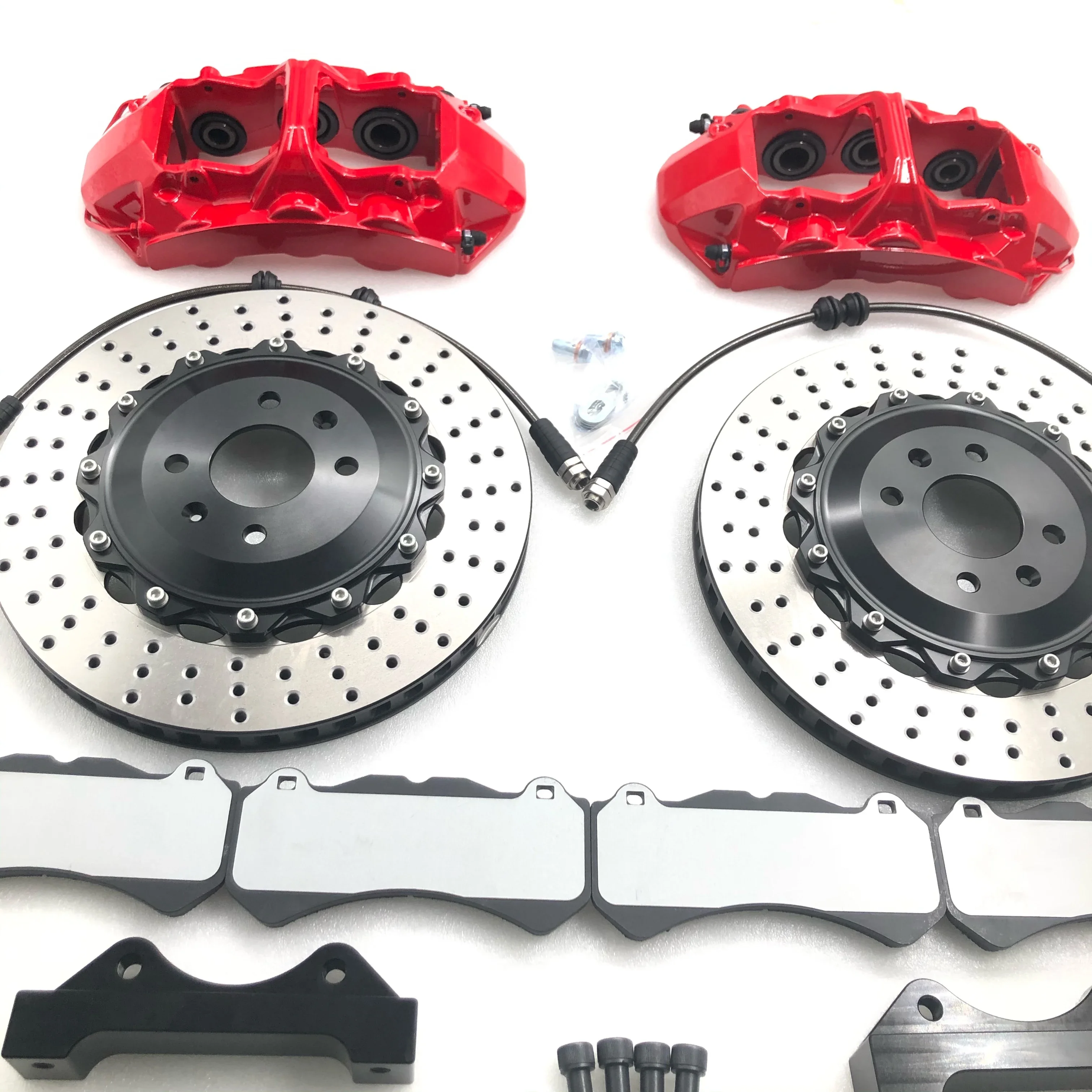 GT6 High performance 6 piston brake caliper 6 Pot brake kit for vw golf 7 gti   Front Wheels Civic car accessories