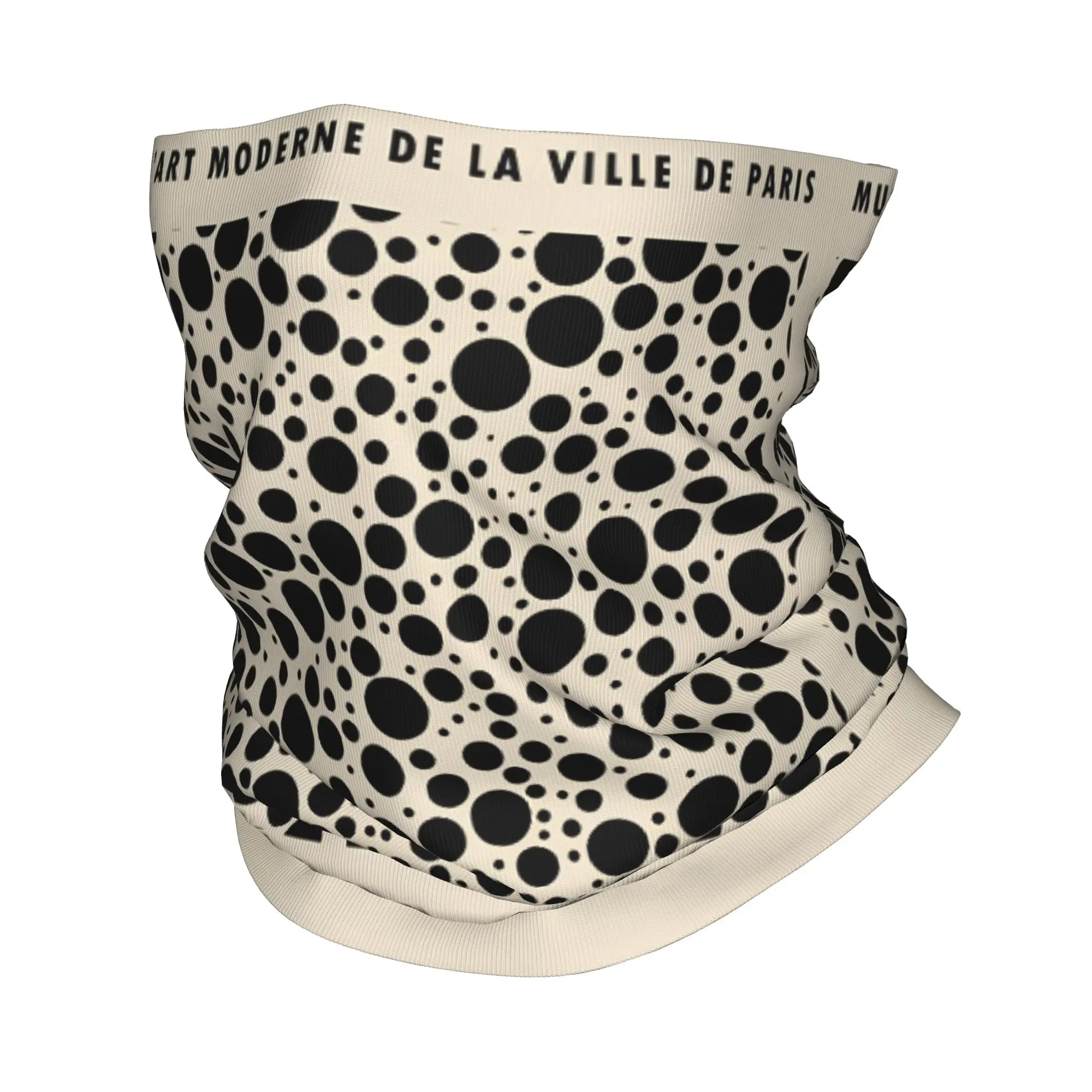 Yayoi Kusama Pumpkin Classic Artists Bandana Winter Neck Warmer Women Windproof Wrap Face Scarf for Hiking  Gaiter Headband