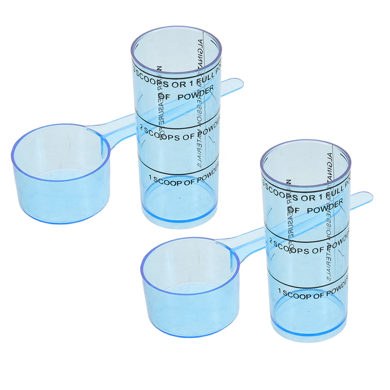 2Sets Dental Measuring Cups Graduated Plastic Mixing Bowls Spoons Autoclave Safe for Resin Epoxy Plaster Dental Lab Material