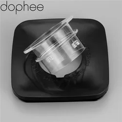 1set Square Jar Lid & Center Filler Cap with Scale oz/ml Center Filer for Oster Blender  Glass / Plastic Square Top Replacement