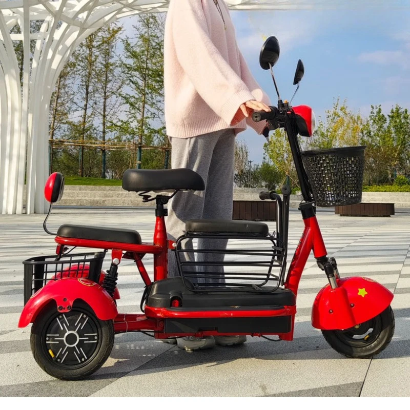 Three-wheeled Electric Scooter Scale Folding Electric Scooter Transportation Commercial Furniture Monopattino Elettrico ZY40DDC