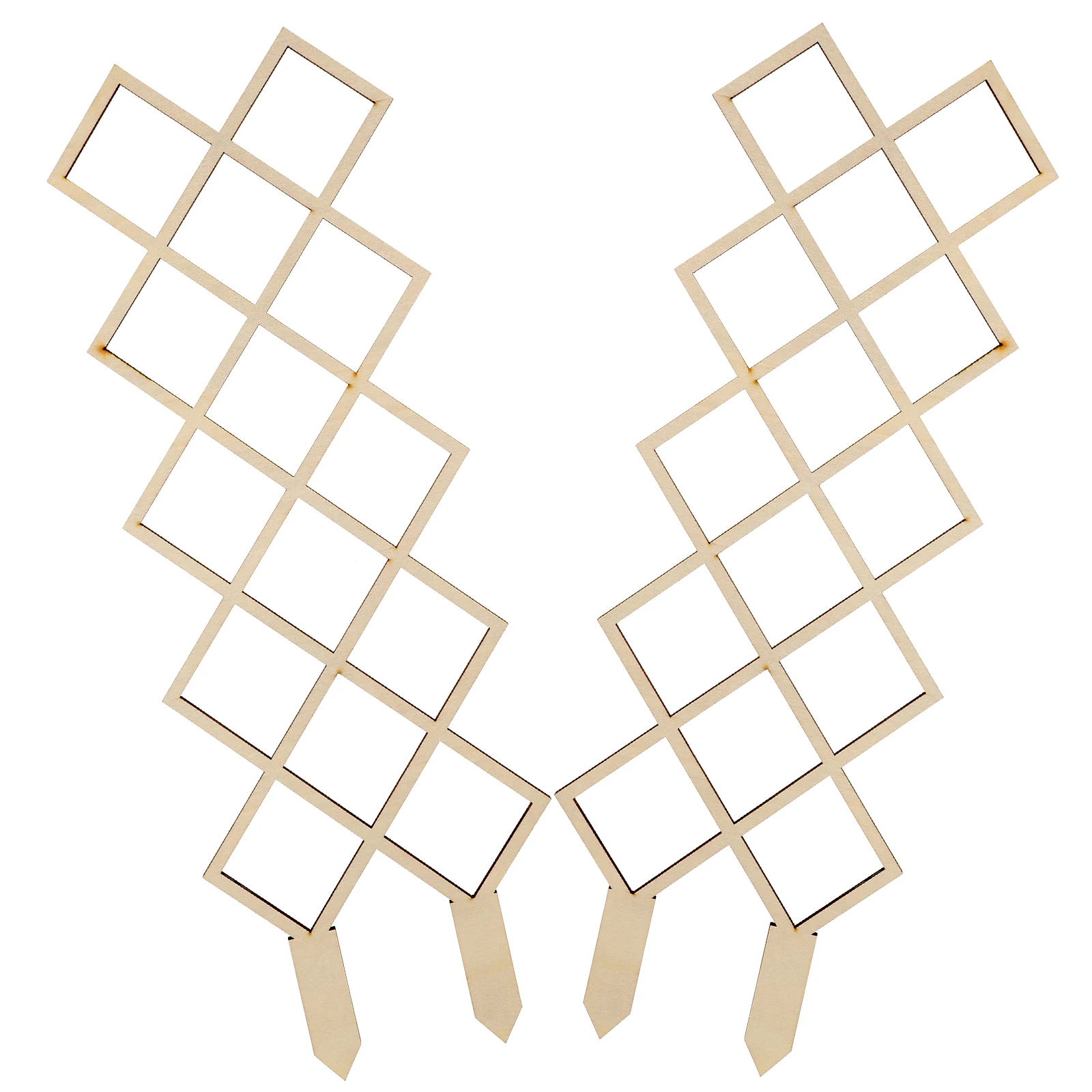 

2pcs Plant Trellis Durable Vine Garden Supplies Climbing Stand for Garden Patio Lawn Courtyard Green Support Reusable
