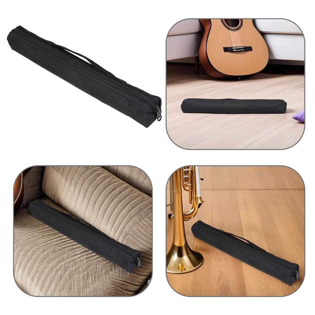 

Black Portable Vertical Flute Storage Bag Universal Flute Case Mini Saxophone Bag Oxford Fabric Waterproof Durable Scratch