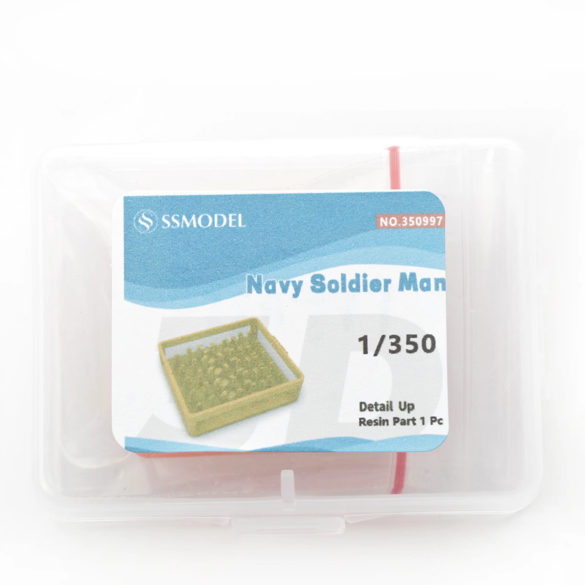 

SSMODEL 350997 1/350 3D Printed Resin Detail Up Navy Soldier Man