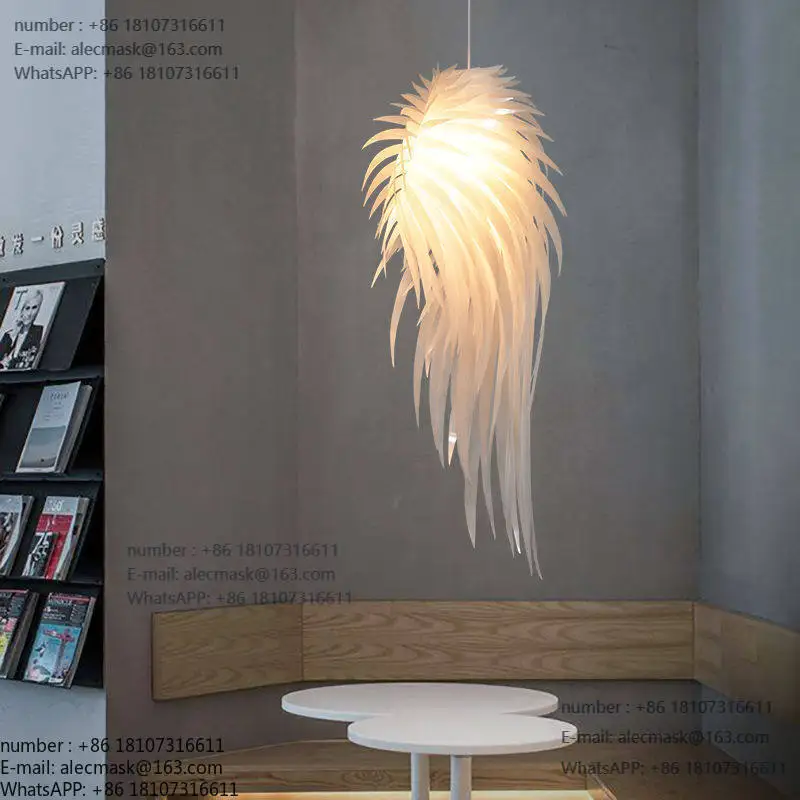 

Simple creative personalized art chandelier living room lamp dining room aisle decorative clothing store long wedding
