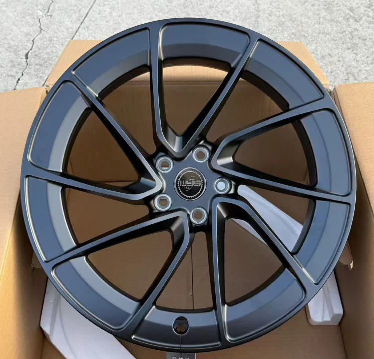 

Кованые диски 18 19 20 дюймов для Tesla Model S Model 3 Model Y 5*114.3 S Y Высококачественные черные кованые диски на заказ