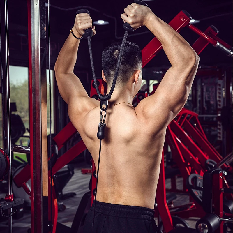 

Тросы для тренировки трицепсов, рукоятки для подтягиваний, тросы для тренировки мышц спины и рук, насадки для тренажеров с тросом, рукоятки для силовых тренировок