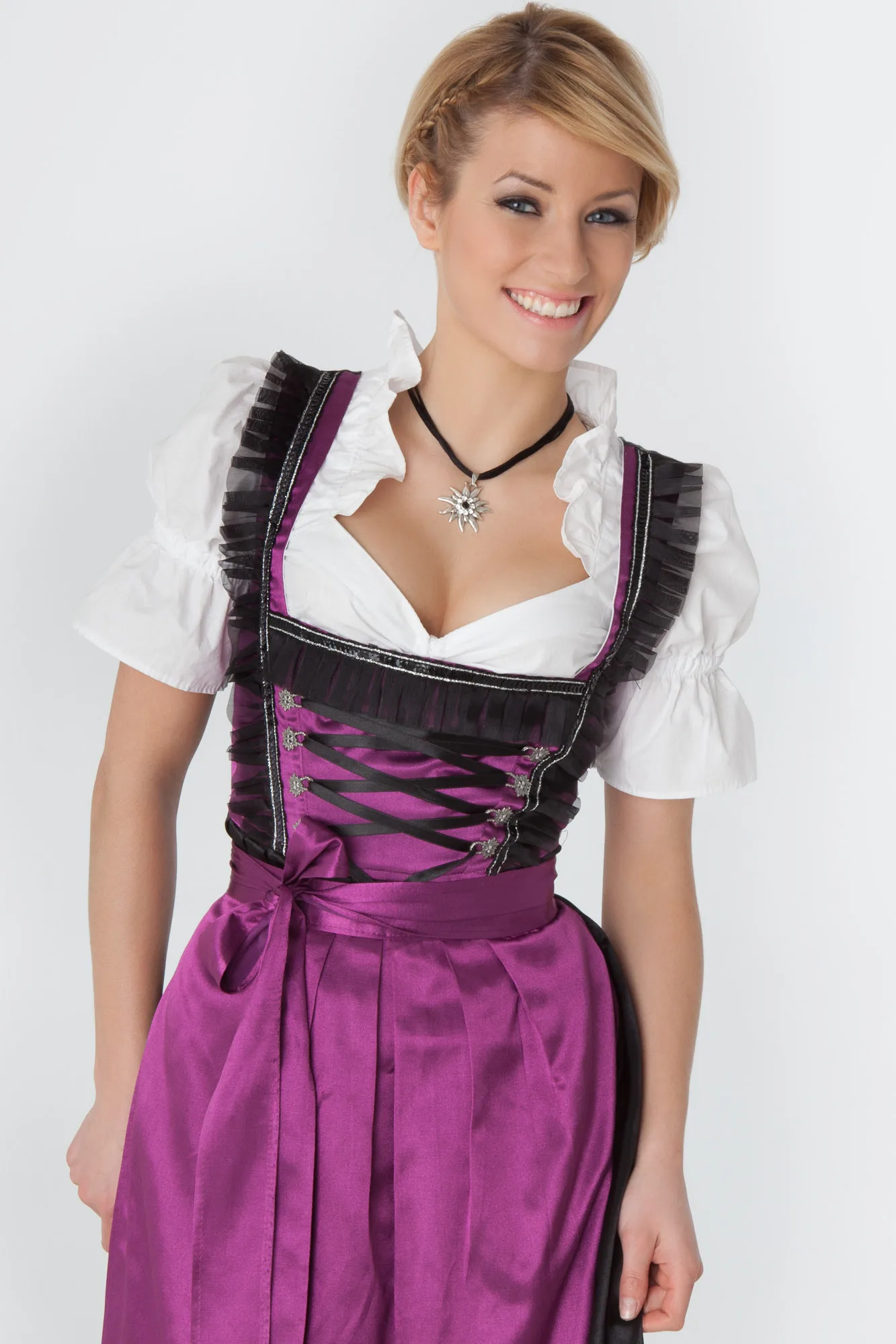 Groot formaat Halloween biermeisje Dr Beierse traditionele nationale kostuum Dames meid Outfit Oktoberfest etnisch toneelkostuum