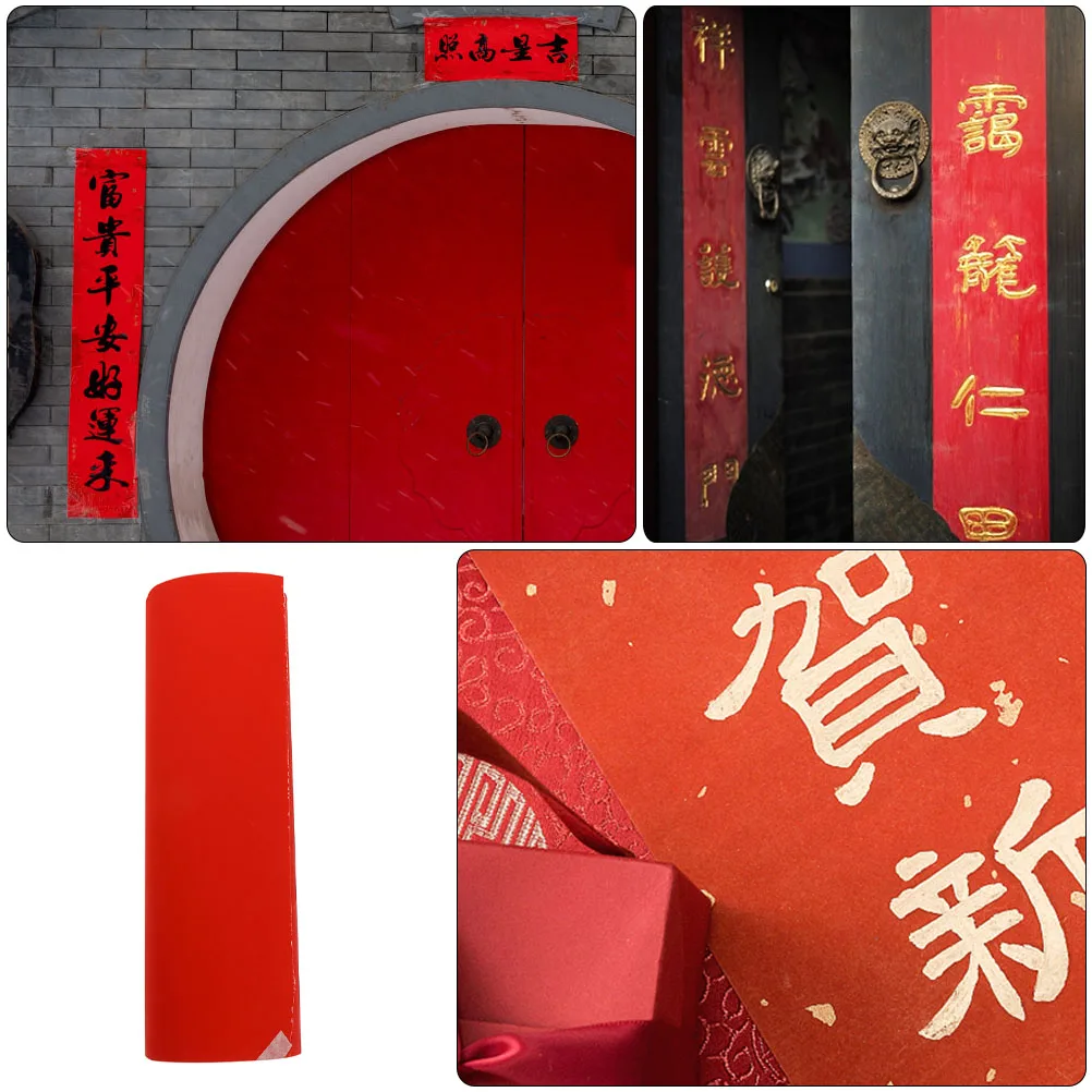 

Thickened Rice Paper Chinese Couplet Spring Festival Writing New Year Decor Blank Xuan