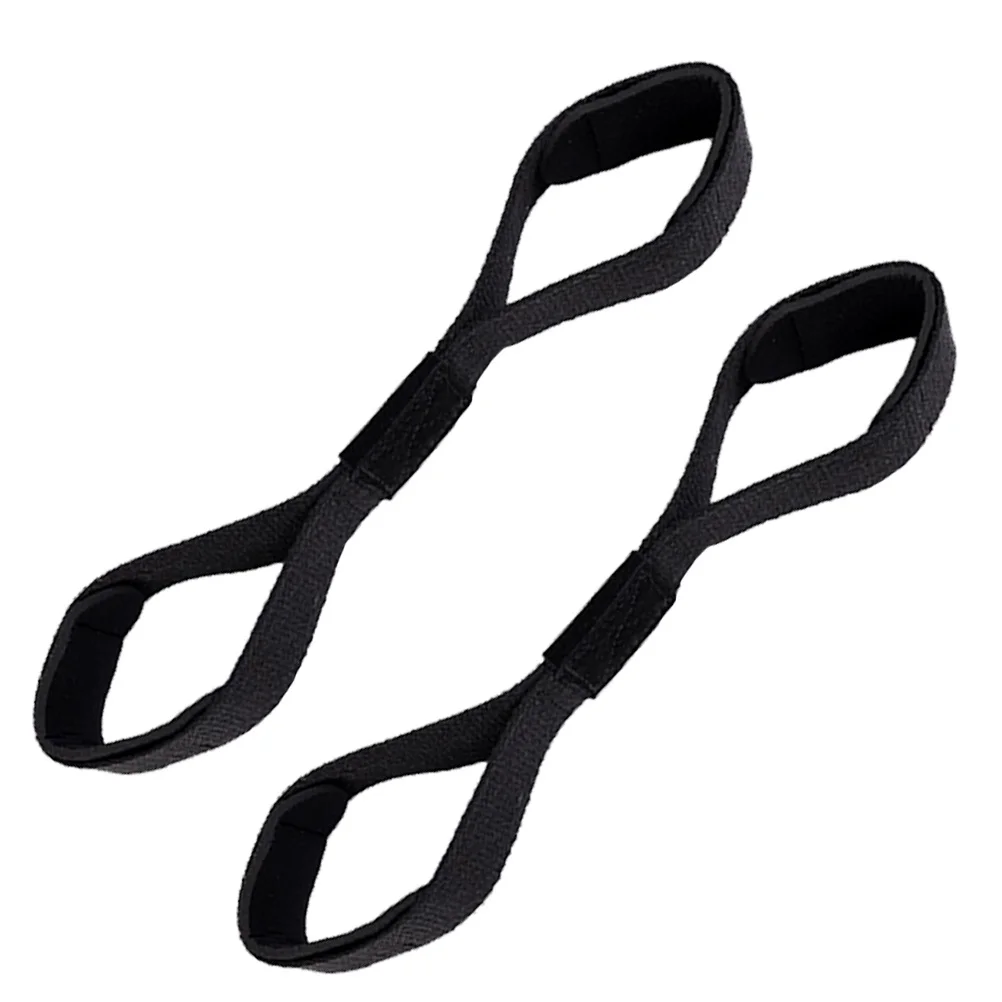 2 قطعة مكافحة ارتداء الأشرطة رفع الأثقال اللياقة البدنية العصابات المساعدة مريحة معصم يلتف Deadlift الأشرطة رياضة قبضة رفع الأثقال