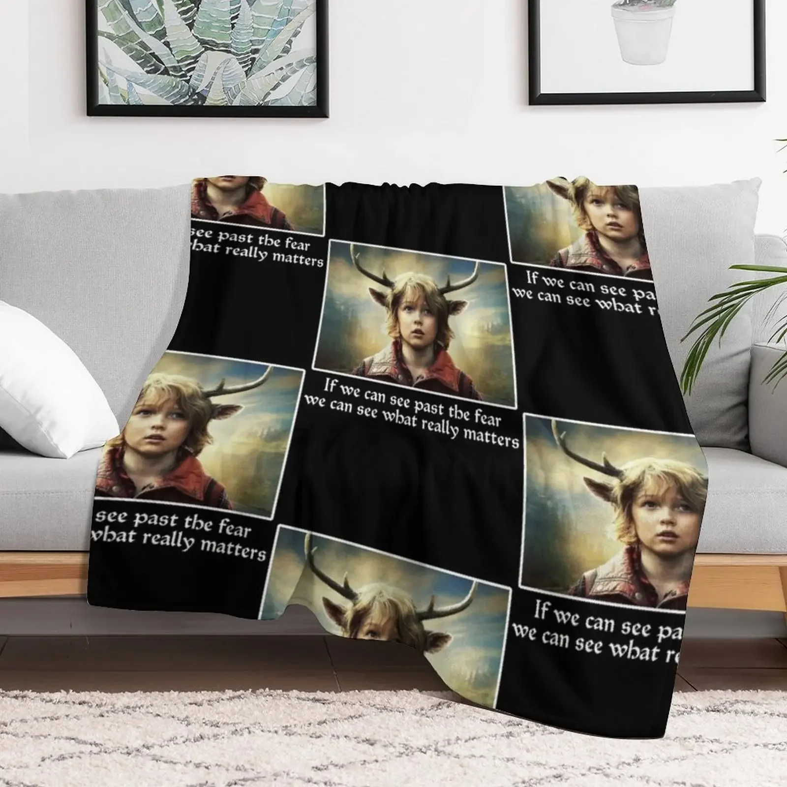 Sweet tooth netflix Perfect Gift Throw Blanket Spring Fall Cozy Throw Blanket for Couch