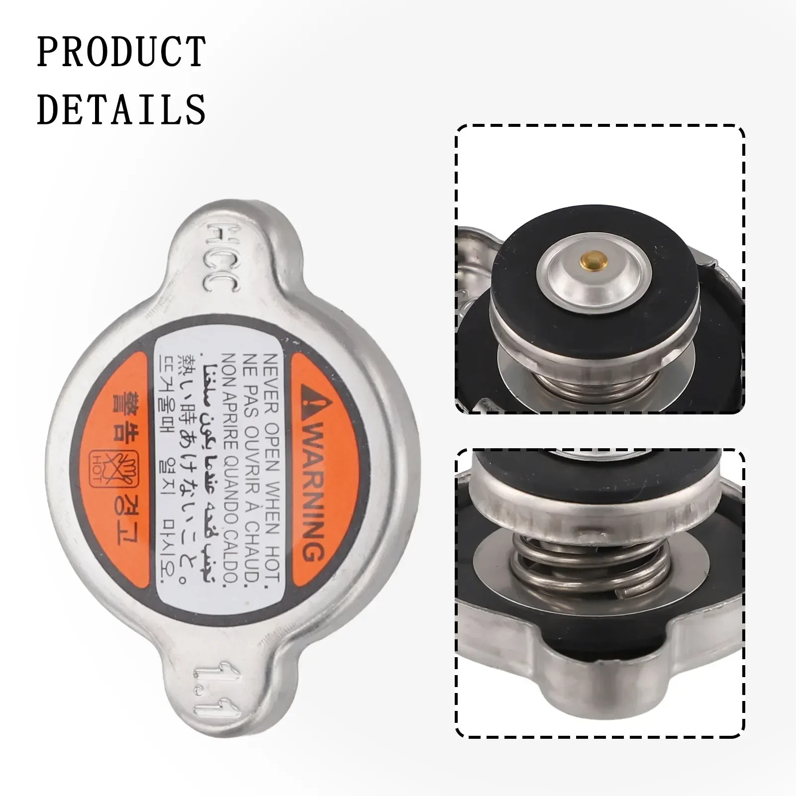 Tappo del radiatore del tappo del radiatore del liquido di raffreddamento di tenuta dell'auto per Hyundai per Kia 1999-2013 tappo del radiatore 253303 k000 tappo del coperchio del serbatoio dell'acqua