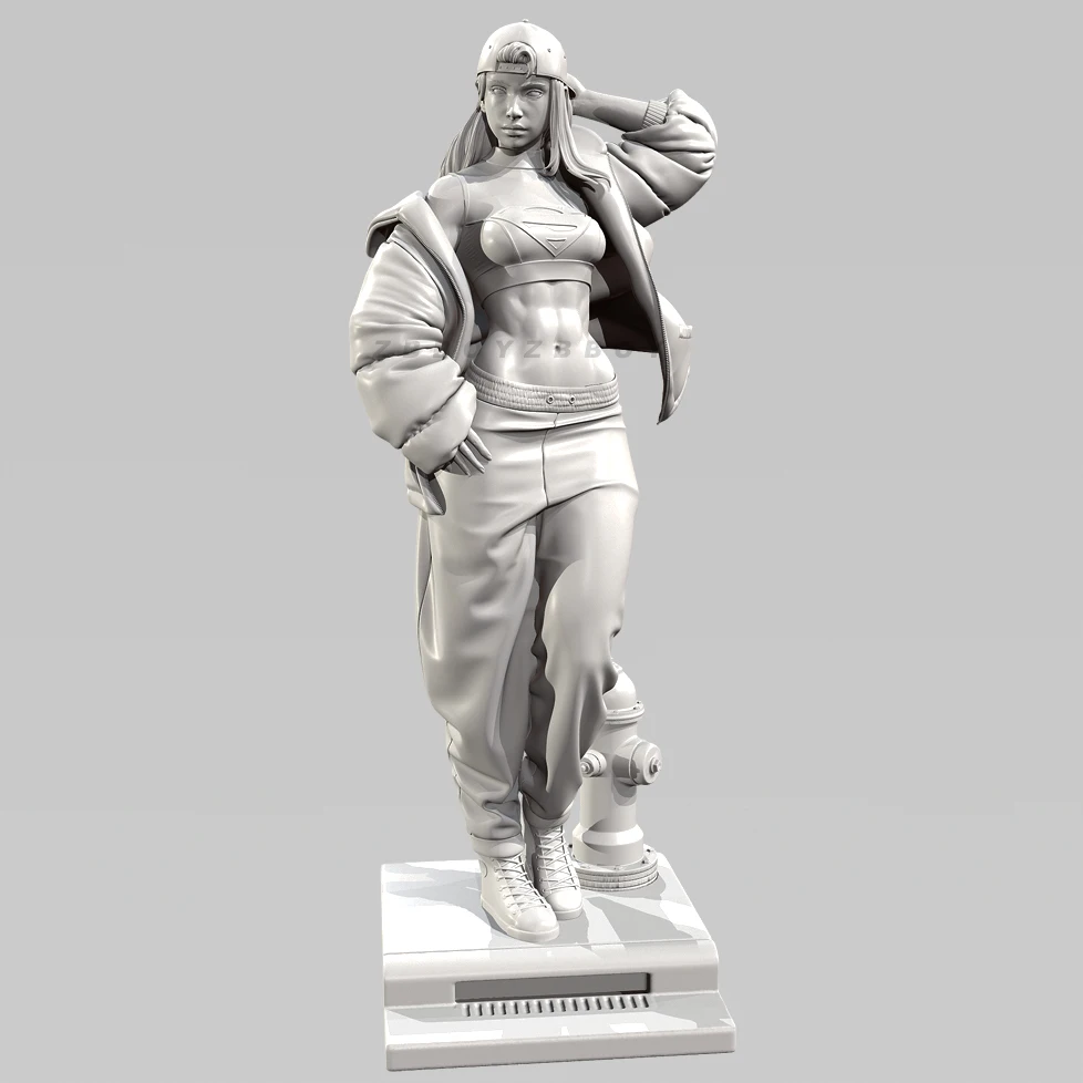 A altura do homem 50mm 75mm 90mm kits de modelo de resina Auto-montagem e coloração (Impressão 3D) TD-7577/3D