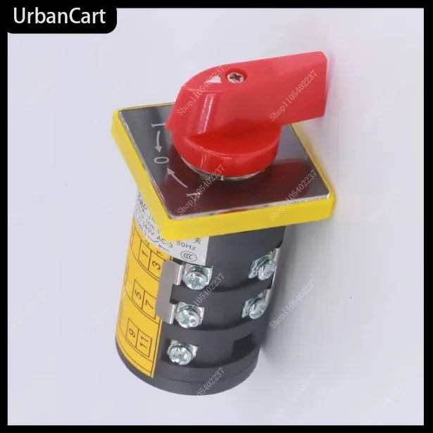 HZ5B-10/3 B005 Self-Reset Universal Changeover Combination Switch, 3-Phase Motor Forward Reverse Rotation Control Switch for