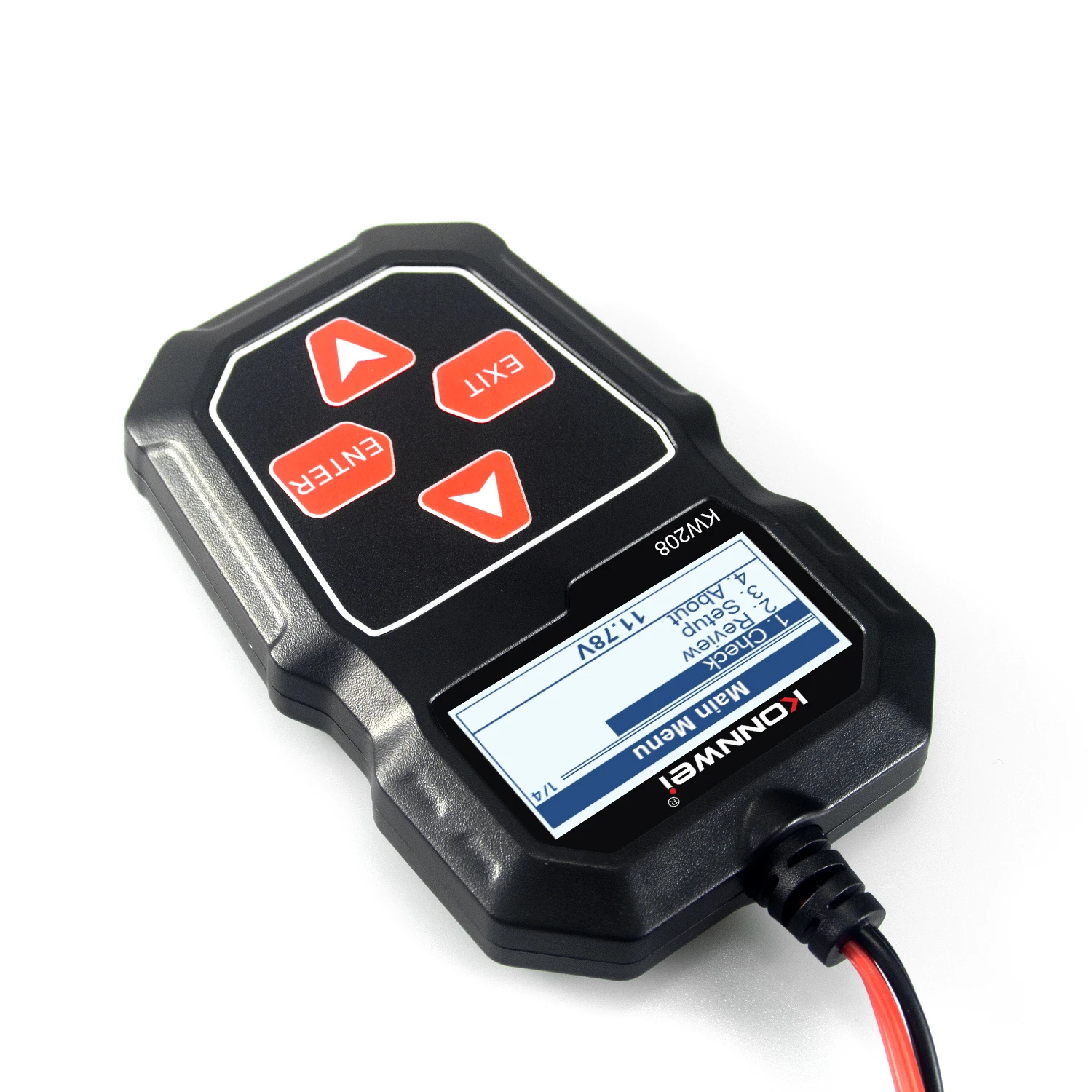 KW208 Scan Universal Auto OBD2 Diagnostic Tool Excavator Car 0BD Diagnostic Scanner