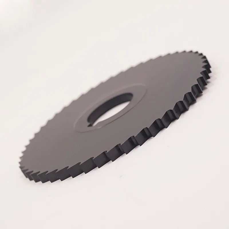 톱날 밀링 HSS Co TiN 원형 절단 공구 CNC 슬롯 가공 슬리팅 강철 직경 40 60mm 금속 강철 파이프용