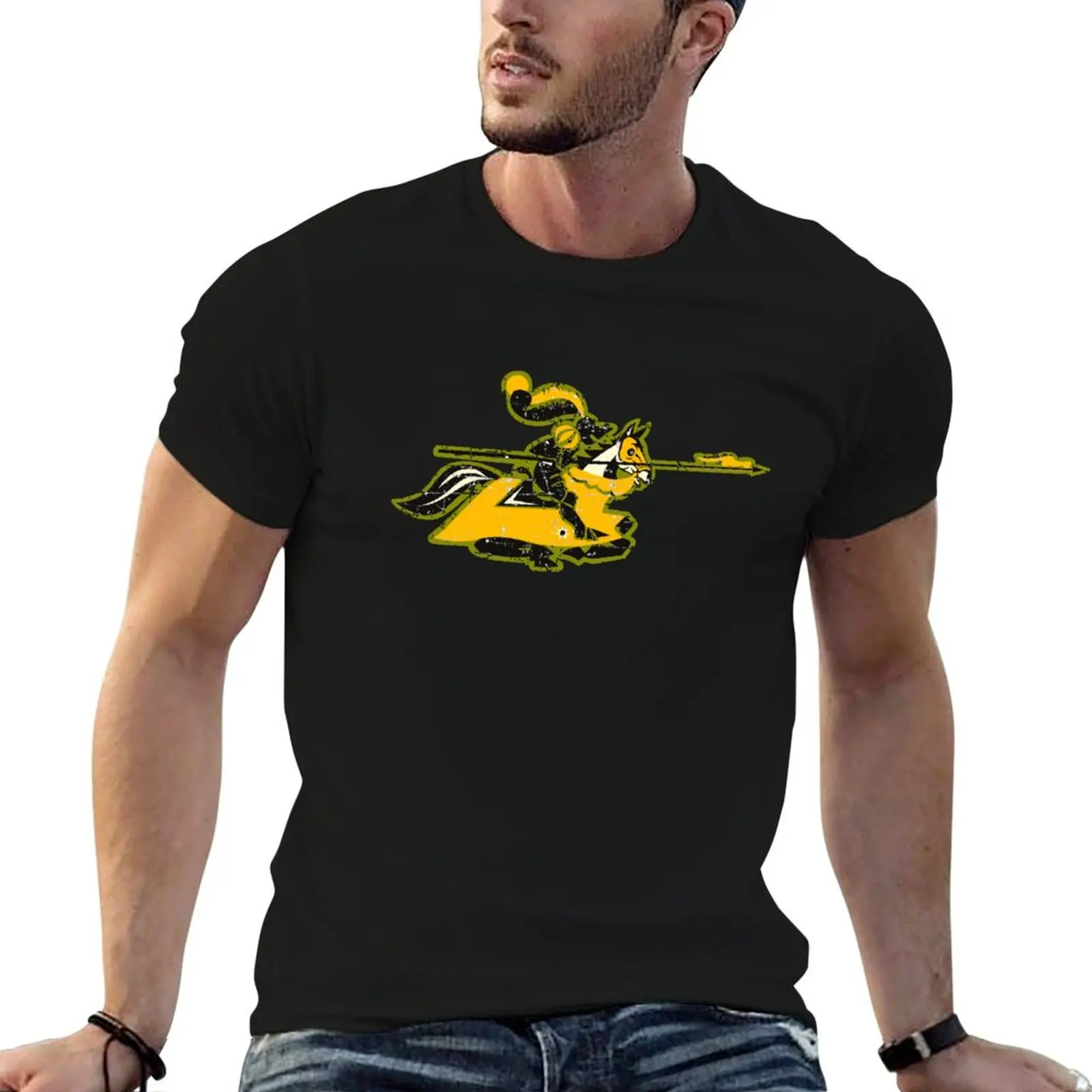 

sPzAbt 505 Heavy Panzer Battalion - Charging Knight - 3 Kompanie Ausf B - Grunge Style T-Shirt t shirts designer T-Shirt